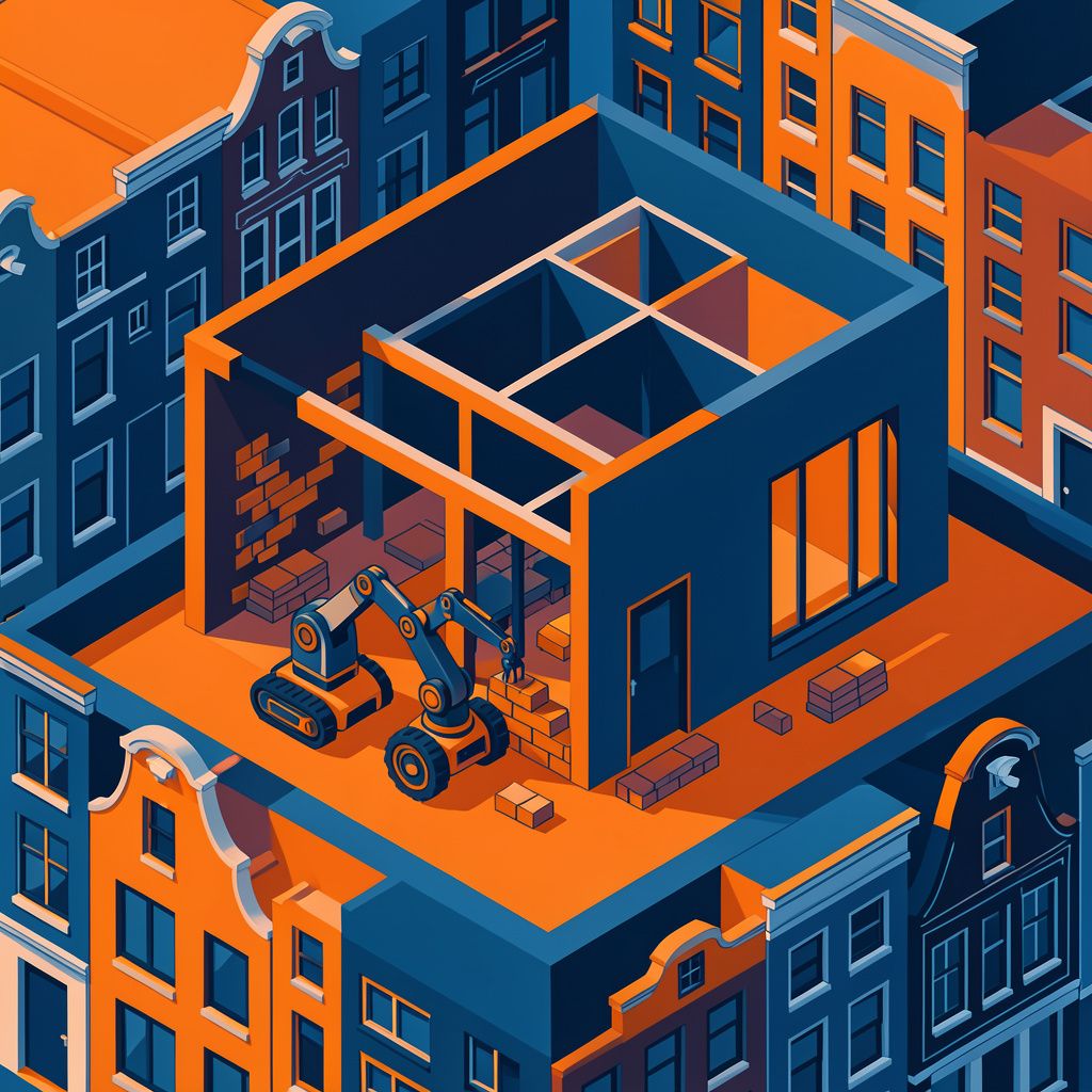Dutch Robots Step in to Build Houses Amid Severe Bricklayer Shortage