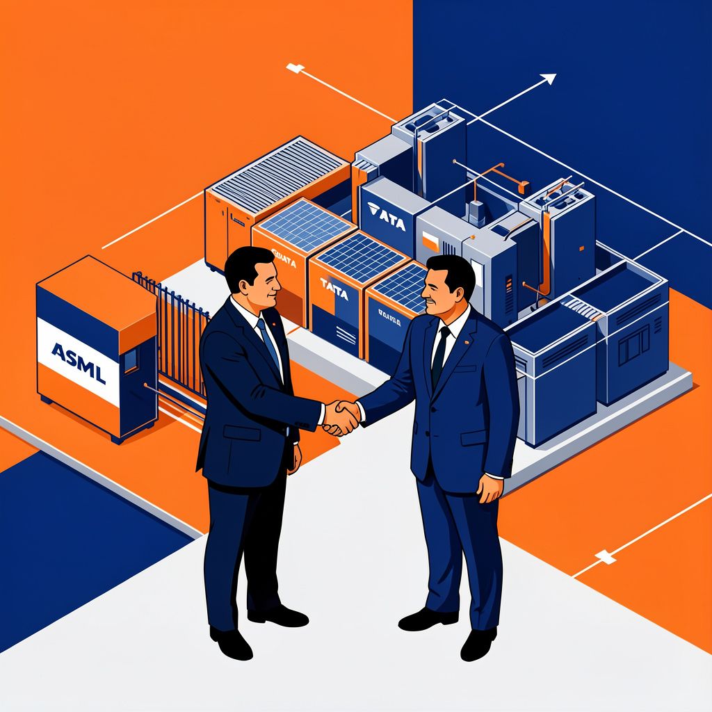 ASML and Tata Finalise Historic Agreement for India's First Semiconductor Plant