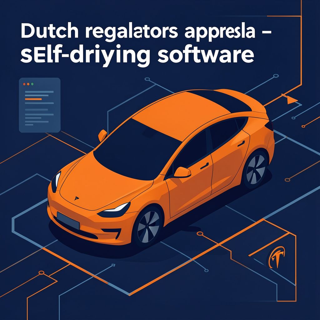 Dutch Regulators Clear Tesla's Self-Driving Software in a European First