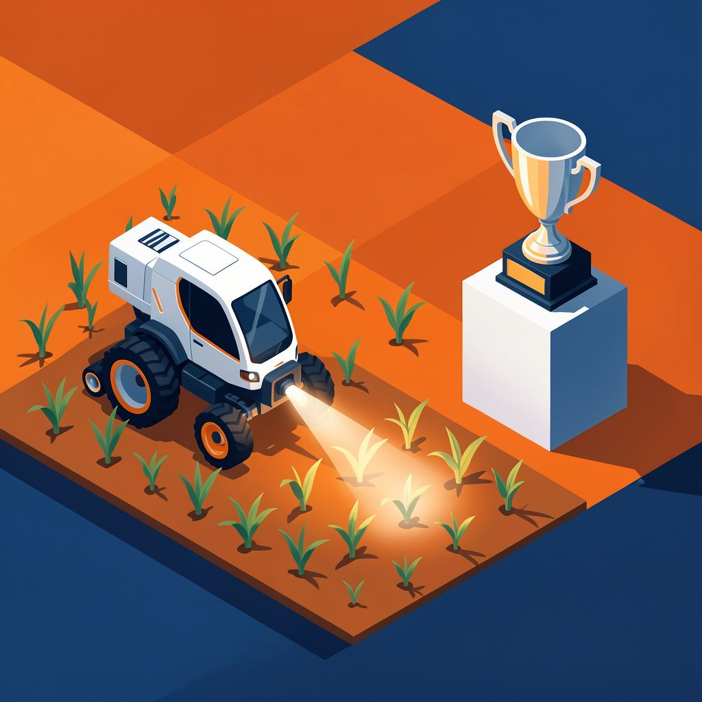 Luxeed Robotics Wins Prestigious Sustainability Award for Laser Weeding Innovation