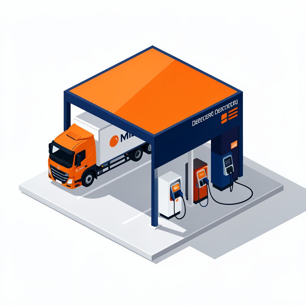 Funding Europe's Electric Freight: Milence Secures €120 Million for Charging Network Expansion